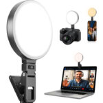 3000mAh Selfie Light for iPhone,40LED Phone Light with Clip & Cold