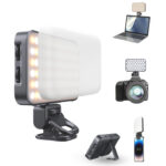 TONEOF 96 LED Phone Light withSoft Diffuser and Stand, Portable