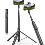 TONEOF 70" AutomaticTripod,Auto-Open Phone Tripod
